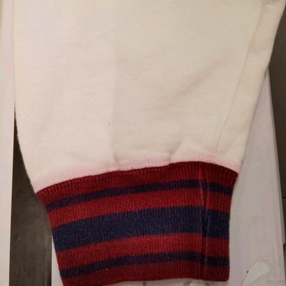 Tommy Hilfiger Sweatshirt Men's Size XL White Long Sleeve Crew Neck Pullover - Picture 6 of 10